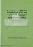 Bunker Sample Record book / Seca Logbook (Sulphur)